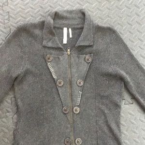 Women zipper sweater